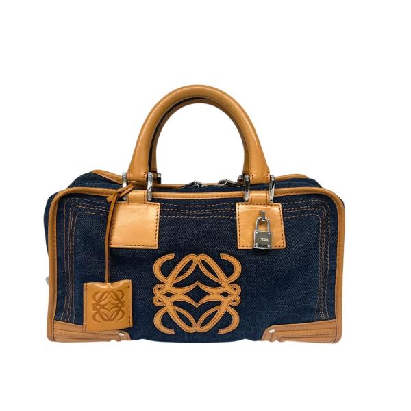 LOEWE 【LOEWE】ロエベ アマソナ28 ハンドバッグ レザー