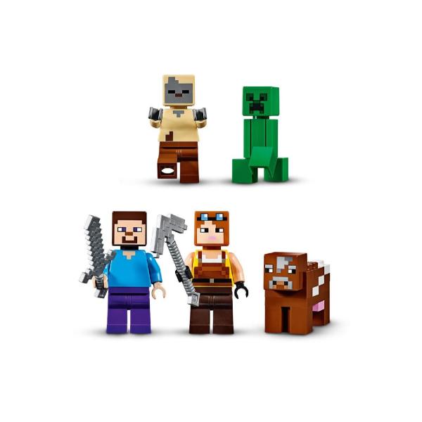 レゴ Lego バースデー 記念日 ギフト 贈物 お勧め 通販 マインクラフト 巨大クリーパー像の鉱山