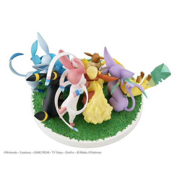 G E M Exシリーズ 迅速な対応で商品をお届け致します ポケットモンスター イーブイフレンズ 塗装済み完成品フィギュア 約14cm Pvc製