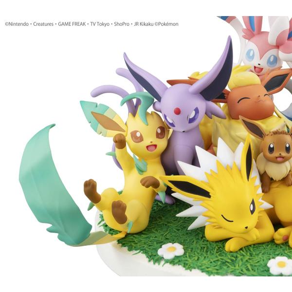 G E M Exシリーズ 迅速な対応で商品をお届け致します ポケットモンスター イーブイフレンズ 塗装済み完成品フィギュア 約14cm Pvc製
