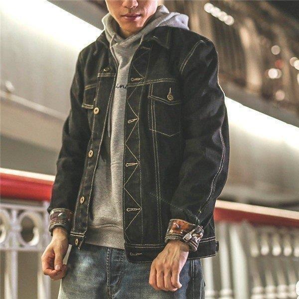 店長おすすめ Gジャン メンズ デニムジャケット ジージャン ジャケット 大きいサイズ 花柄 バイク ブルゾン ヴィンテージ デニム かっこいい Kx 676 Yukinselection 通販 Yahoo ショッピング