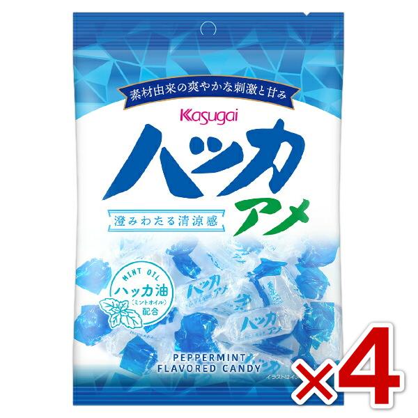 春日井 ハッカアメ 150g×4入 (キャンディ 飴 お菓子) (ポイント消化) (np) メール便全国送料無料
