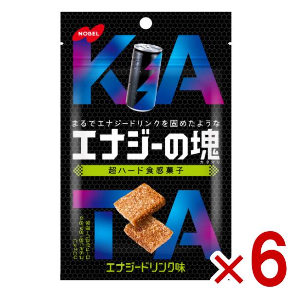 NOBEL ノーベル エナジーの塊 30g×6入 (硬い お菓子 まとめ買い