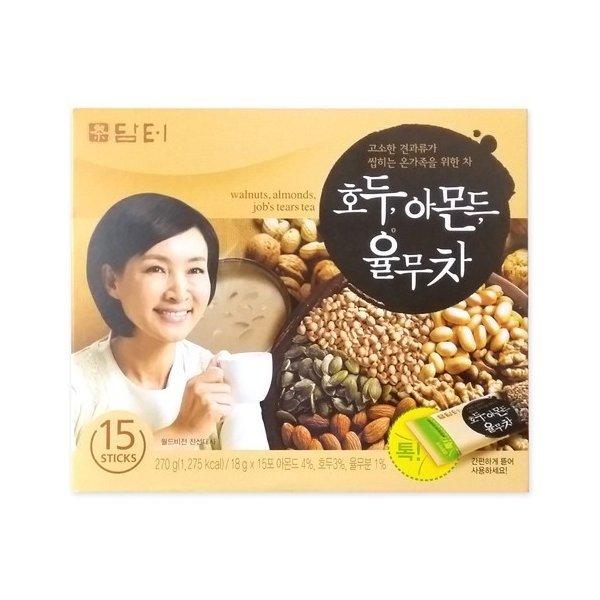 ダムト　松の実・くるみ・はとむぎ茶　18g×15包入　　　韓国茶　韓国お茶　韓国飲料