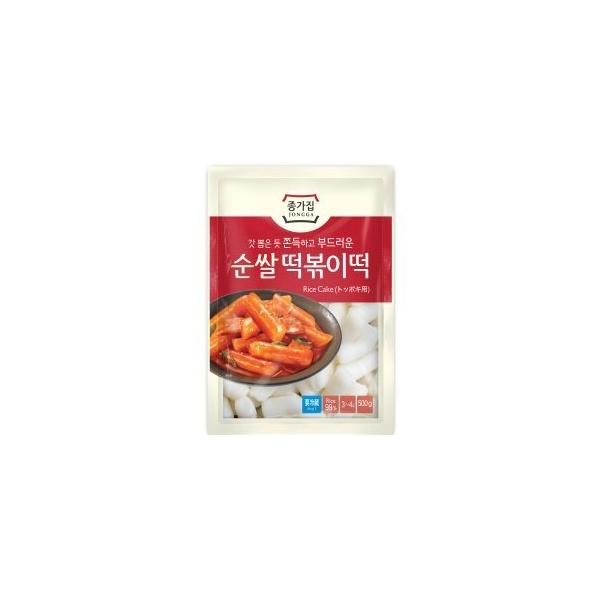 【冷蔵】【宗家】　純米トッポキ餅　500g　韓国食品