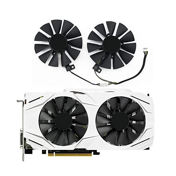 Cavabien 88MM T129215SU PLD09210S12HH 12V 0.40A 4Pin GPU Graphic Card Cooler Fan for ASUS GTX 1060 GTX 1070 RX 480 GTX1060 GTX1070 RX480 Graphics Card Cooling Fan 