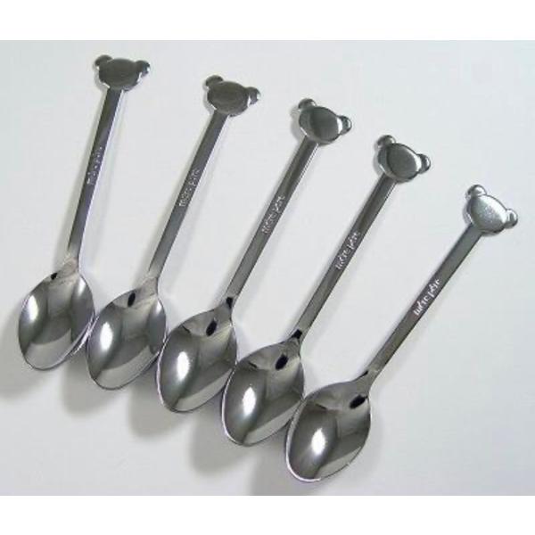 スプーン くま クマ ５本セット メルペール カトラリー キッチン雑貨 食器 かわいい キッズ 日本製 特価