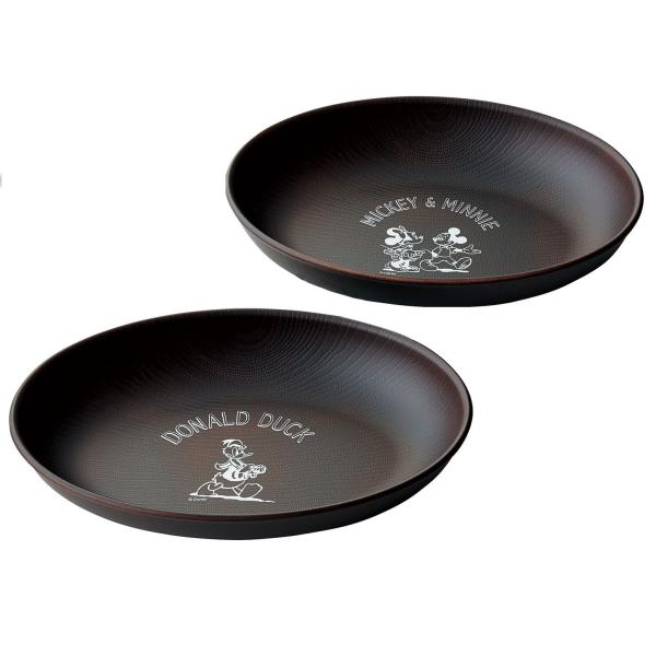 皿 お皿 オーバルプレート  ペア 2個セット ディズニー ミッキー＆ミニー ボウル 食器セット  キッチン雑貨 陶器 かわいい ギフト 日本製