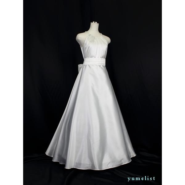 ゆめりすと　ドレス　155 コンクール　発表会 ゆめりすと モカモーヤv2 ホワイト 155：演奏会発表会用ドレス : ゆめ