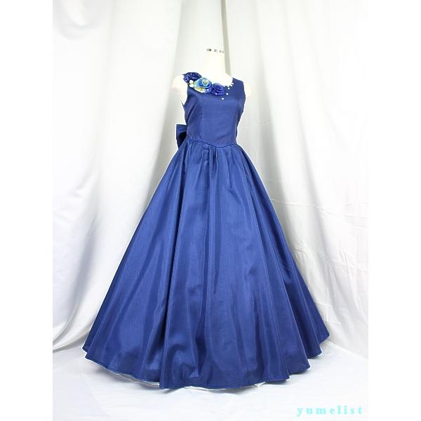 ゆめりすと パールローズプリンセス SE5 ネイビー 135：高級子供ロング  