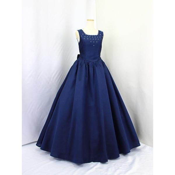 ジュニアドレスゆめりすとシャンタンロング11サイズ（145）