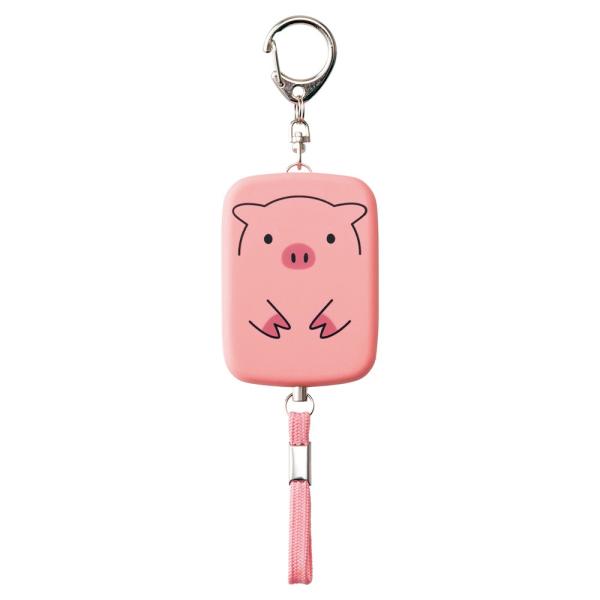 通勤、通学の街頭防犯用の防犯ブザー。防犯ブザーは子供が持つイメージですがストーカーや帰宅途中の女性が襲われるなど物騒な事件が増えてきている昨今、幅広い層に使って頂ける商品です。防犯ブザーはABS樹脂製の本体に動物のイラストが入った柔らかいシ...