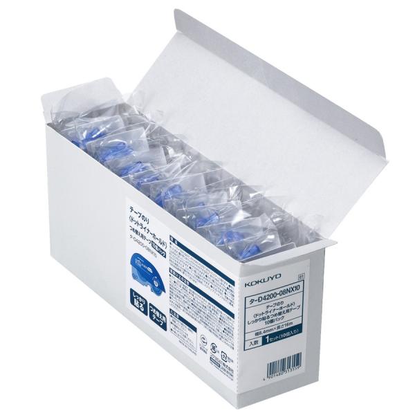 �R�N�� �h�b�g���C�i�[�z�[���h �ߑւ��p�e�[�v 10�p�b�N �^-DM4200-08N�p �^-D4200-08NX10