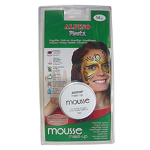 CEマーク適合商品の安全に配慮したフェイスペイントムースです。　スポンジやブラシを使ってフェイスペイントを楽しむことができます。　指でムースを取り直接フェイスペイントが出来ます。　水で洗い流すことが出来きるので使用後の取り扱いも簡単です。　...