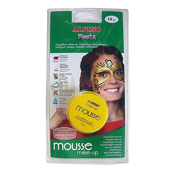 CEマーク適合商品の安全に配慮したフェイスペイントムースです。　スポンジやブラシを使ってフェイスペイントを楽しむことができます。　指でムースを取り直接フェイスペイントが出来ます。　水で洗い流すことが出来きるので使用後の取り扱いも簡単です。　...