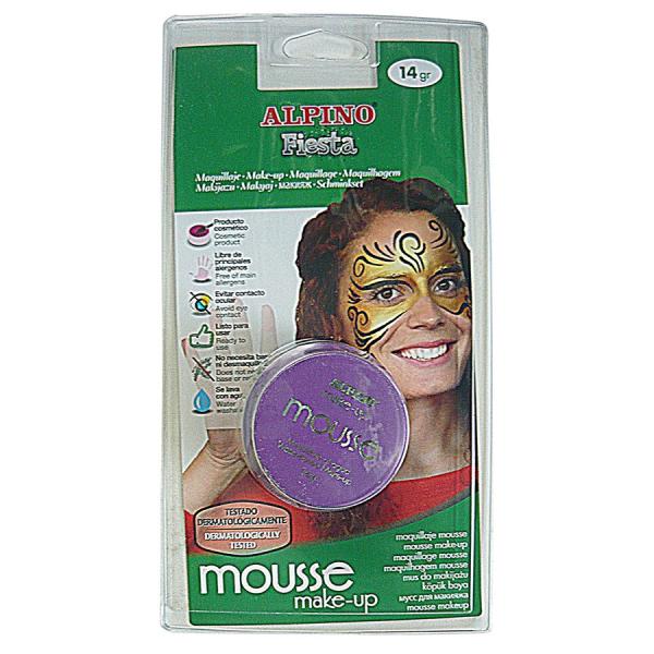 CEマーク適合商品の安全に配慮したフェイスペイントムースです。　スポンジやブラシを使ってフェイスペイントを楽しむことができます。　指でムースを取り直接フェイスペイントが出来ます。　水で洗い流すことが出来きるので使用後の取り扱いも簡単です。　...