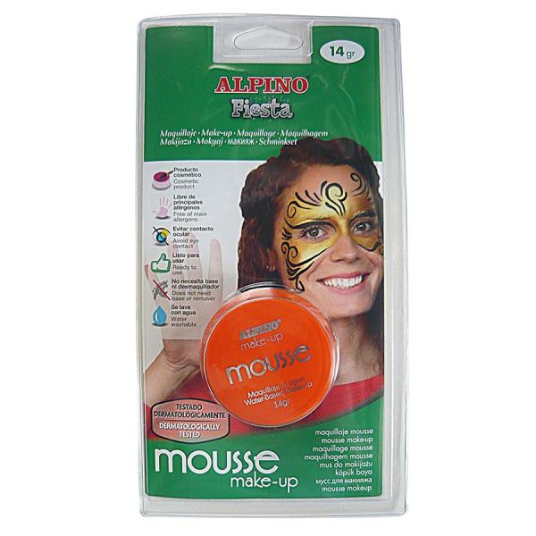 CEマーク適合商品の安全に配慮したフェイスペイントムースです。　スポンジやブラシを使ってフェイスペイントを楽しむことができます。　指でムースを取り直接フェイスペイントが出来ます。　水で洗い流すことが出来きるので使用後の取り扱いも簡単です。　...