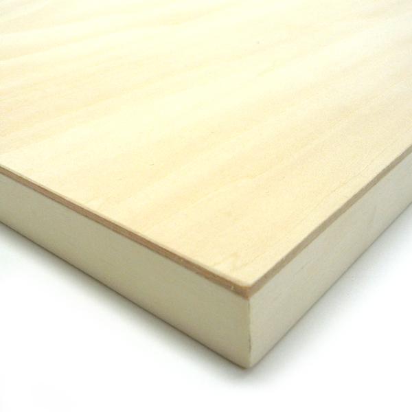 木製パネル シナベニヤパネル サムホール (227×158mm) 厚み19.5mm