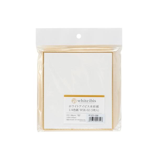 white ibis zCgACrX ʎ RbgEpv 300g/m2  1/4F 120×135mm 5 WSK-02