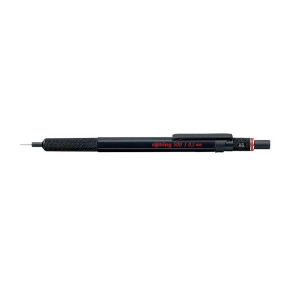 rotring ロットリング 500 メカニカルペンシル 0.5mm ブラック ロートレック加工 1904725 バルクタイプ