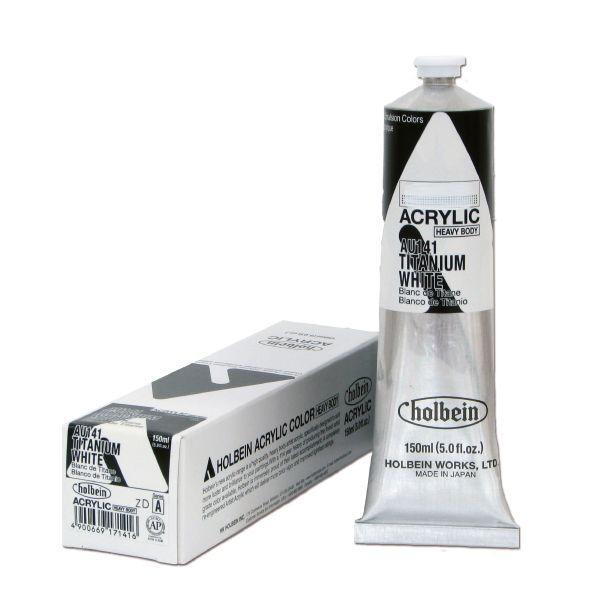 ホルベイン アクリリックカラー (アクリル樹脂絵具) 150ml チタニウムホワイト :hl-au7141:ゆめ画材 - 通販 - Yahoo!ショッピング ホルベイン アクリリックカラー (アクリル樹脂絵具) 150ml チタニウムホワイト :hl-au7141:ゆめ画材 - 通販 - Yahoo!ショッピング