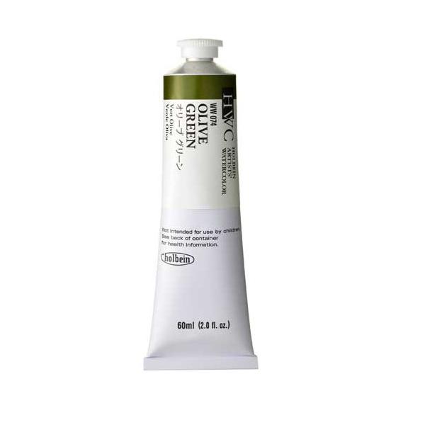 �z���x�C�� �������ʊG�� 60ml WW074 �I���[�u �O���[��