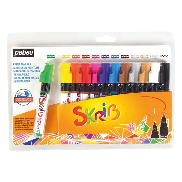 pebeo yxI sʃKbV}[J[ XNu 12FZbg C{[