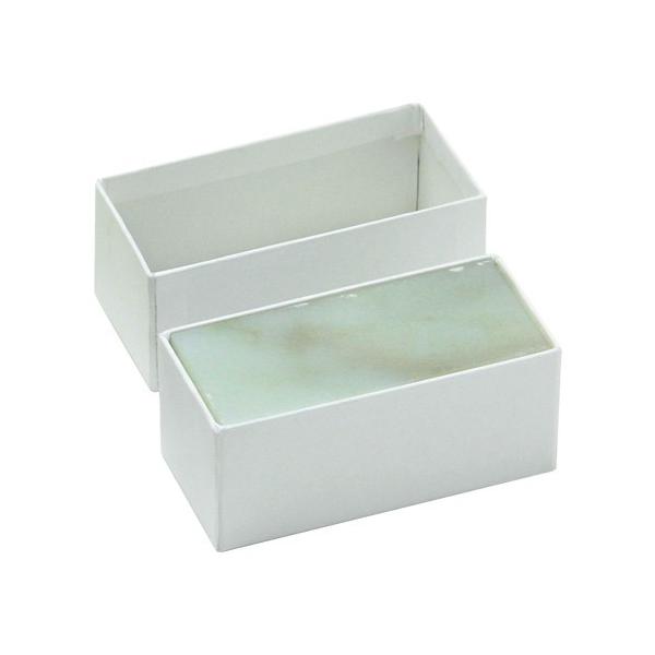 高麗石にオリジナルの手づくり白貼り箱をセットしました。　千代紙や和紙を貼ったり、印を押した紙を貼ってデコレーションできます。　絵の具やマーカーなどでデザインしたり、使い方もいろいろです。　世界に一つしかない自分のはんこをオリジナルの紙箱に入...