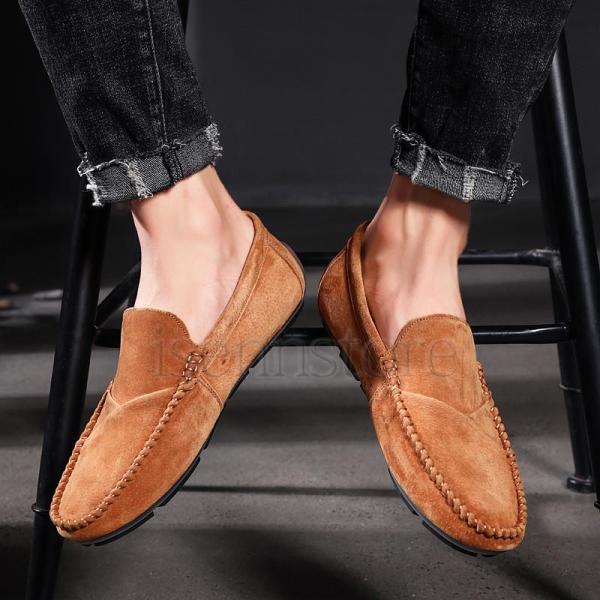 90s CAMEL キャメル スエード モカシン スリッポン メンズ 27.5 90s CAMEL キャメル スエード モカシン スリッポン メンズ 27.5