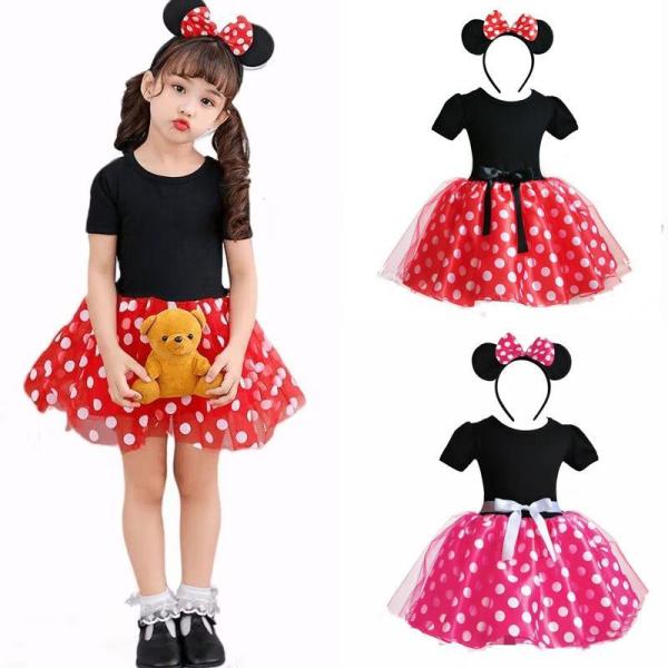 プリンセス 子供用 ドレス ミニー 風 ハロウィン キッズ ワンピース マウス アリス アリエルコスチュームドレス プリンセスドレス ハロウィン