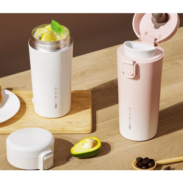 コーヒータンブラー コーヒーボトル タンプラー 保温 アイスコーヒー 直飲み水筒 保冷 蓋付き 水筒 漏れない 持ちやすい 洗いやすい マグカップ