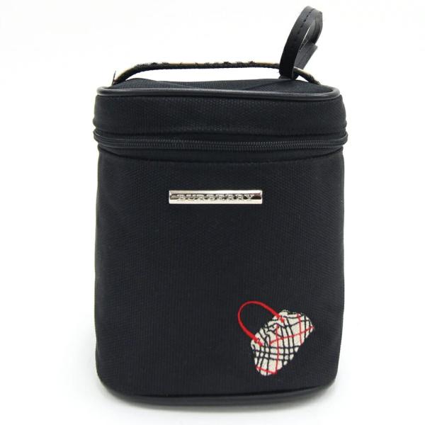 BURBERRY（バーバリー） ポーチ ブラック ナイロンキャンバス 中古