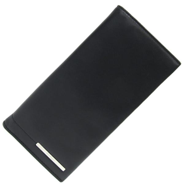 FERRAGAMO（フェラガモ） 二つ折り長財布 659156 ブラック レザー 中古