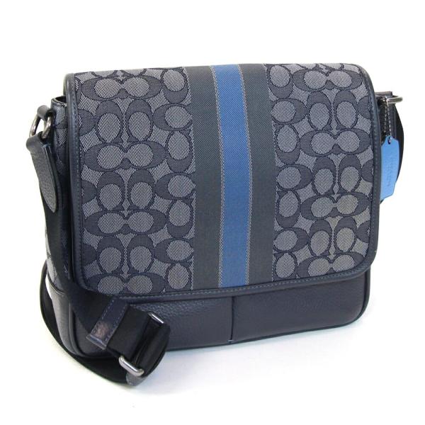 極美品 COACH コーチ トンプソン シグネチャー ショルダー C6583 コーチ ショルダーバッグ シグネチャー トンプソン スモール マップ