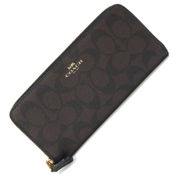 COACH（コーチ） ラウンドファスナー長財布 シグネチャー F59267
