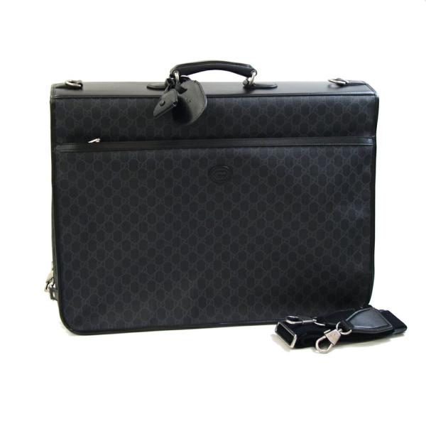 GUCCI グッチ 正規品 ガーメントバッグ ナイロン シリアル有／廃盤 GUCCI（グッチ） ガーメントバッグ GGスプリーム 703484 ブラック
