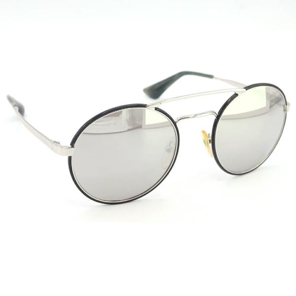 プラダ　PRADA サングラス バロック　ビジュー54□19 135 ホワイト PRADA（プラダ） サングラス SPR51S シルバー ブラック シルバー 54