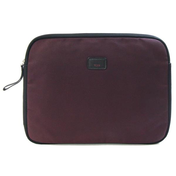 TUMI（トゥミ） PCケース ボルドー ブラック ナイロンキャンバス 中古