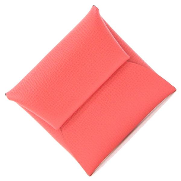 HERMES（エルメス） コインケース バスティア ローズテキサス ローズエ