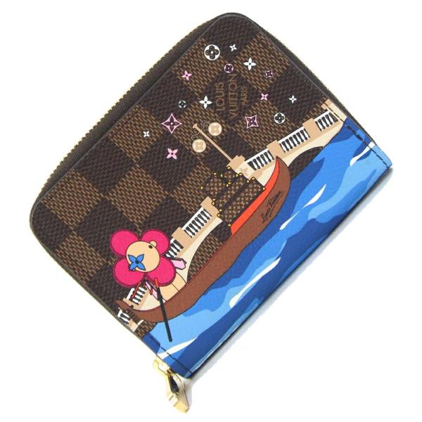 【未使用展示】ルイヴィトン ダミエ ジッピー パース 小銭入れ エベヌ LOUIS VUITTON（ルイ・ヴィトン） コインケース ダミエ ジッピーコイン
