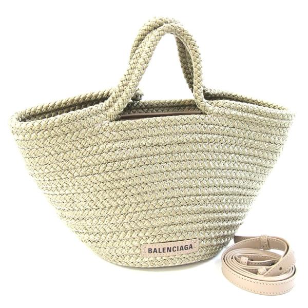 希少 BALENCIAGAバレンシアガ スモールバスケットカゴバッグ 2way BALENCIAGA（バレンシアガ） 2WAYハンドバッグ イビザ スモール