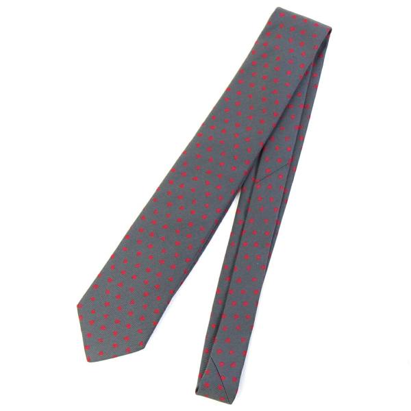HERMES（エルメス） ネクタイ シルクタイ7CM ダンシングハート 339317T