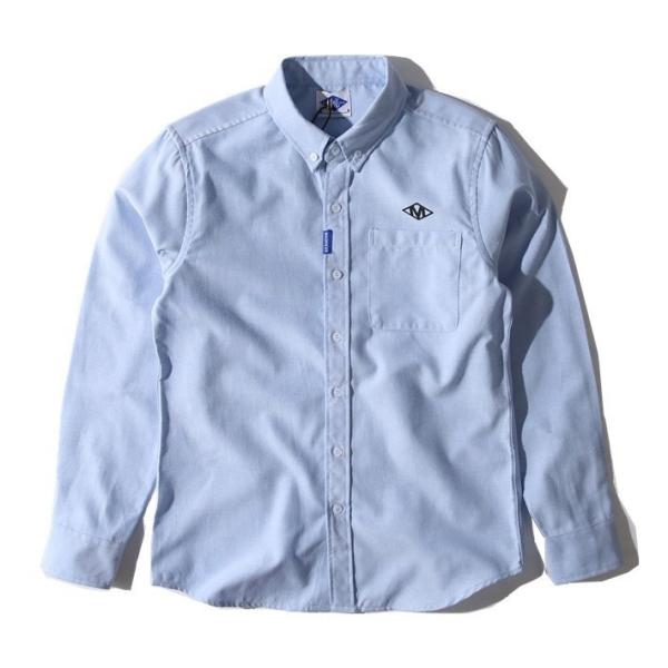 オックスフォードドシャツ シャツ メンズ 長袖 ボタンダウン ポケット付き ワンポイント おしゃれ メンズシャツ カジュアル ビジネス トップス ライトアウター