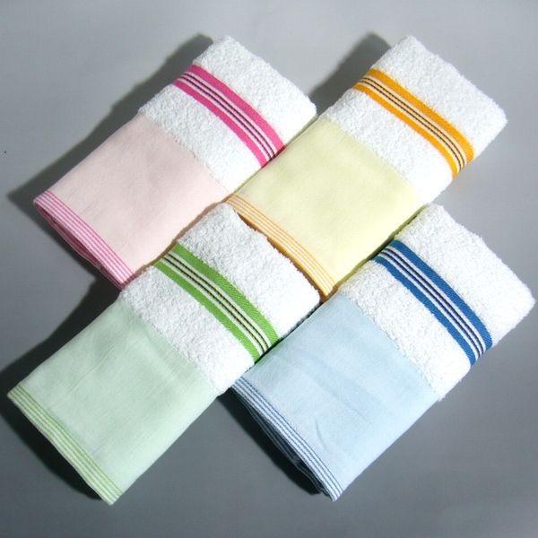 260匁カラーボーダー木綿地付きフェイスタオル280枚セット