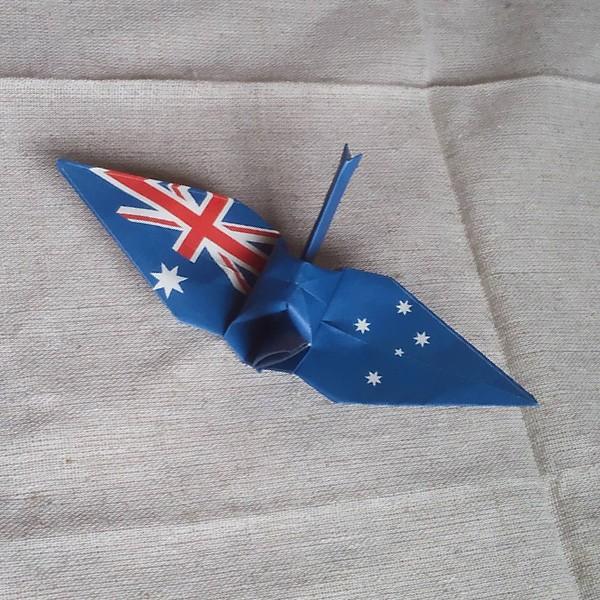 送料0円ポスト投函代引き不可 オーストラリア 国旗折り鶴 折り紙おりがみ おりづる 国旗のデザイン 計50枚 ギフト 留学 お土産 伝統 紹介 知育玩具 Toyo Turuau 夢ネット 通販 Yahoo ショッピング