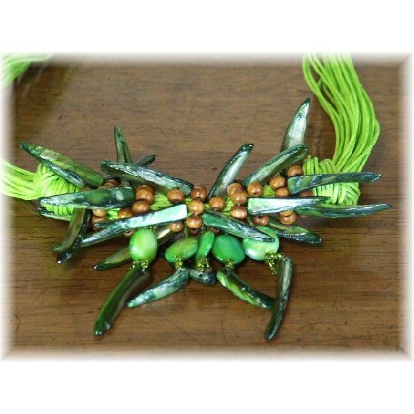 50%off】バリ島直輸入 貝/シェルネックレス(3色有) : ゆめのれんドット 
