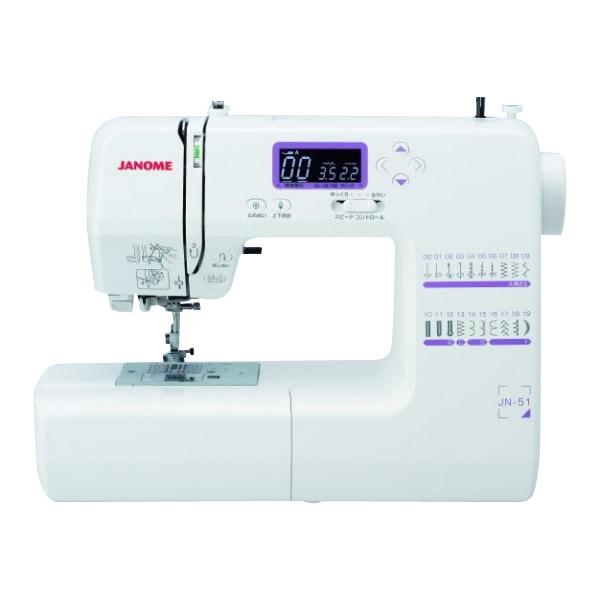 JANOMEジャノメ コンピュータミシン JN-51 :abt-8070ba:インテリア雑貨