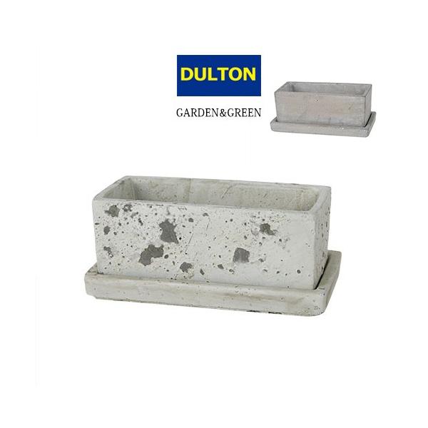 �_���g�� �\���b�h �v�����^�[ ���N�^���O�� S SOLID PLANTER RECTANGLE S PLAIN ������� �l�C�iPLAIN / ROUGH-GRAY�j