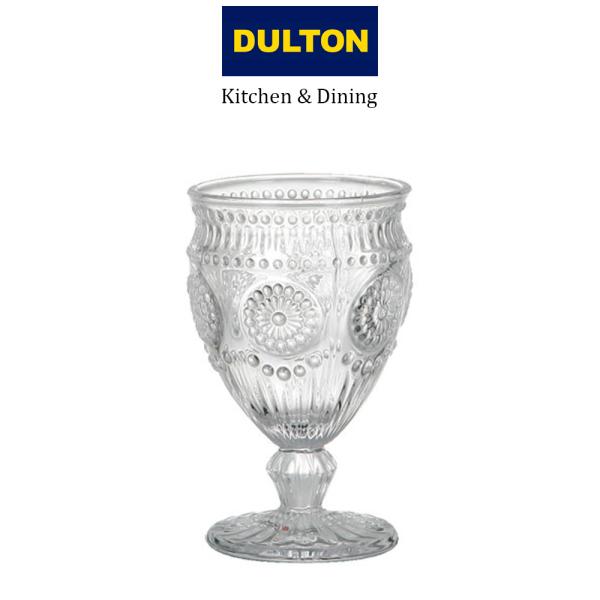 【サイズ】：H.140mm φ80mm<br/>容量 240ml【素材】：ガラス【生産国】：中国マーガレットのモチーフをデコレーションカットした、どこか懐かしくもフレッシュな印象のアクアグラス。厚手のガラスを使用しているので、デ...