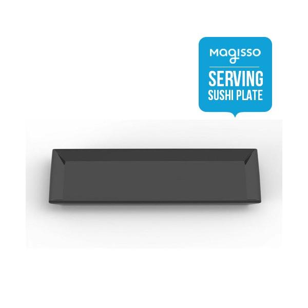 kG magisso  N[OET[rOv[g 28×14cm ubN Serving Plate (Sushi Plate) M  lCyAPIsz